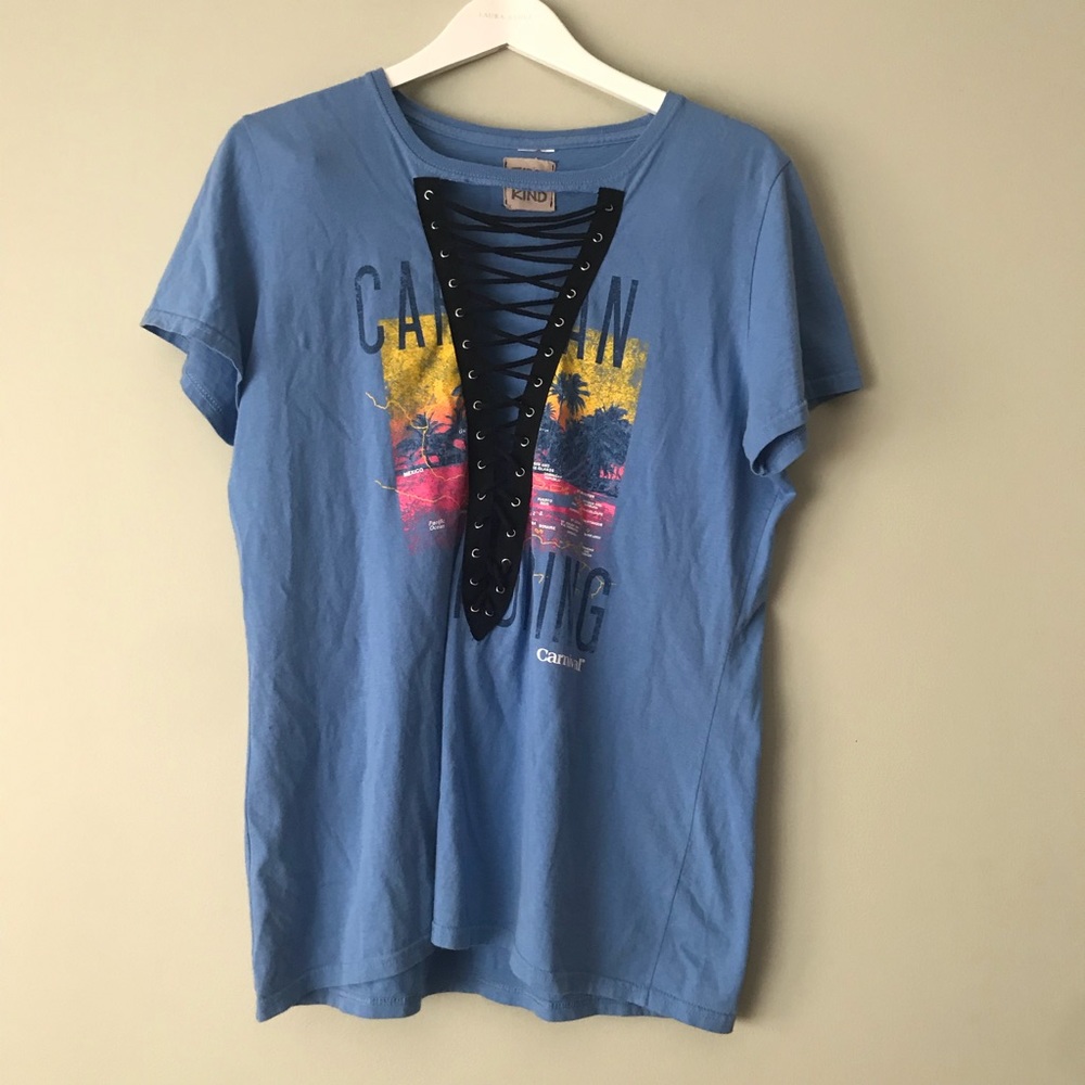 LF Furst of a Kind Lace Up Tee
